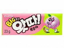 Резинка жевательная WHATTA PEACH, пластинки, 23г КОРЕЯ