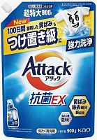 Гель для стирки KAO Attack EX антибактериальный, м/у 900г ЯПОНИЯ