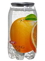 Напиток газированный Sparkling Orange со вкусом апельсина, OKF, пэт., 350 мл КОРЕЯ