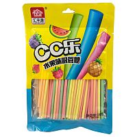 КОНФЕТЫ HUIFENGYUAN "СОЛОМКА" СО ВКУСОМ ЙОГУРТА 138 Г