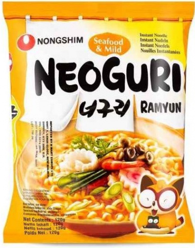 Лапша быстрого приготовления Neoguri (Mild) 120 г КОРЕЯ