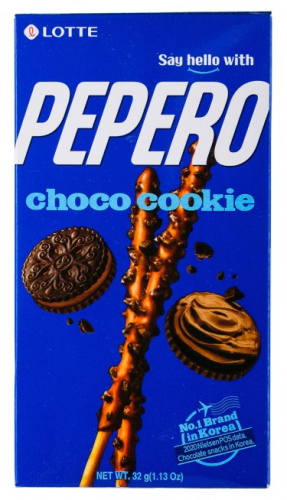 Соломка в шоколадной глазури Pepero Choco Cookie 32 г КОРЕЯ