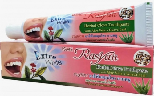 Зубная паста Isme Rasyan отбеливающая Гвоздика 100 г