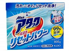 Порошок для стирки KAO Attack High Penetration Reset Power Высокопроникающий, к/к 800г ЯПОНИЯ