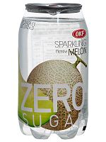 Напиток газированный Sparkling Zero Sugar Melon со вкусом дыни, OKF, пэт., 350 мл КОРЕЯ