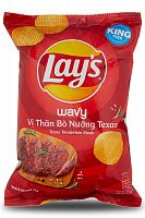Картофельные чипсы Lay`s со вкусом стейка по техасски 31 г ВЬЕТНАМ