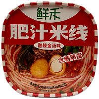 Лапша быстрого приготовления Wangbaiji со вкусом кисло-острого золотистого соуса 92г