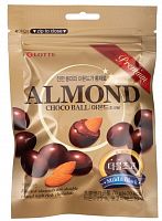 Миндаль в молочном шоколаде Almond Choco Ball пачка 70 г КОРЕЯ