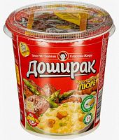 Картофельное пюре Доширак Премиум со вкусом говядины, 52г