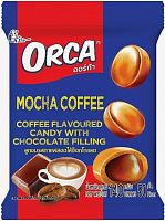 Конфета карамельная Boonprasert "Orca" Mocha Coffee со вкусом кофе шокол начинкой, 140г ТАИЛАНД