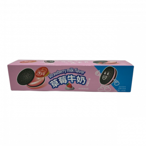 Печенье "сэндвич" "Мейдан" с клубничной начинкой 108г