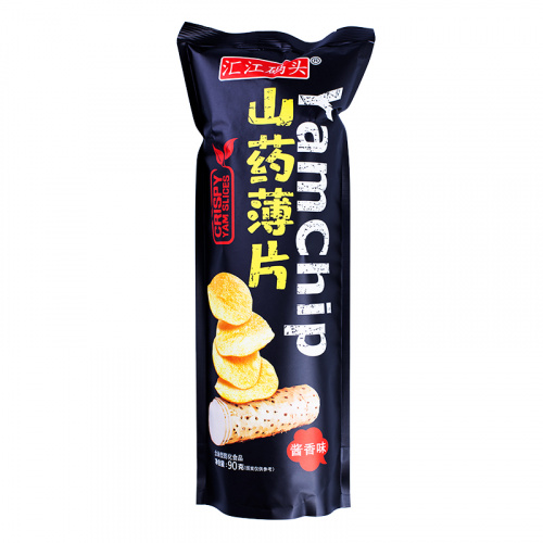 Чипсы ShuYangyang YamChip стейк с черным перцем 90г