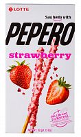 Соломка в шоколадной глазури Pepero Strawberry 32 г КОРЕЯ