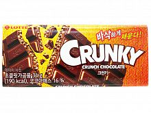 Шоколад CRUNKY хрустящий 34г КОРЕЯ
