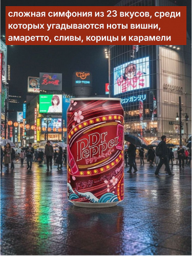 Напиток Dr.Pepper, ж/б 350 мл ЯПОНИЯ фото 33