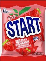 Конфета Boonprasert "Start" Milk&Strawberry со вкусом молока и клубники, 140г ТАИЛАНД