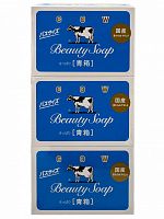 Мыло туалетное COW BRAND "Beauty Soap" аромат жасмина (130г х3шт), 390г ЯПОНИЯ