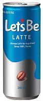 Напиток кофейный безалк. негаз. Let's be Latte 240мл КОРЕЯ