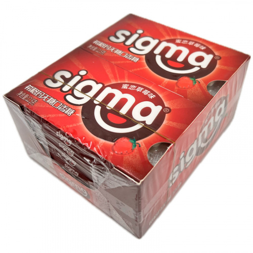 Жевательная резинка без сахара SIGMA со вкусом клубники 12,5г фото 2