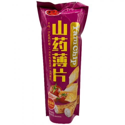 ЧИПСЫ YAMCHIP СО ВКУСОМ ТОМАТА 90Г