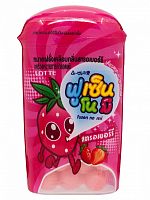Резинка жевательная драже Fusen No Mi Strawberry "Клубника", Thai Lotte, 15г ТАИЛАНД