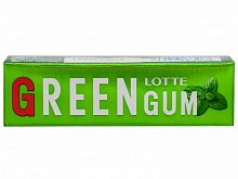 Резинка жевательная "Грин Гам", Lotte 26.1г ЯПОНИЯ
