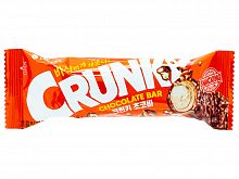 Шоколадный батончик CRUNKY CHOCO BAR хрустящий 30г КОРЕЯ