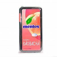 Конфеты Mentos  со вкусом персика и мяты 17,5г ВЬЕТНАМ