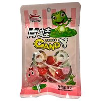 Леденец на палочке Jin Shang Wang Лягушка Арбуз 28г