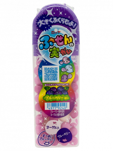 Резинка жевательная драже "Голубика" Lotte, 35г ЯПОНИЯ