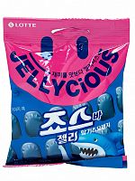 Мармелад жевательный "JELLYCIOUS SHARK" вкус клубники и апельсина 70г КОРЕЯ