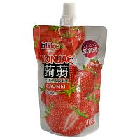 Желе питьевое с конжаком Blike Клубника 160г