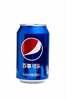 Напиток безалкогольный газированный Пепси-Кола, 330 мл, ж/б КИТАЙ