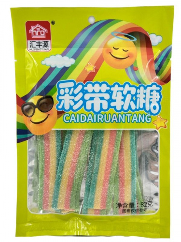 КОНФЕТЫ HUIFENGYUAN "СОЛОМКА" СО ВКУСОМ ЙОГУРТА 138 Г фото 2