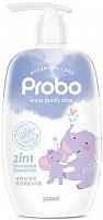 Шампунь и гель для душа 2в1 PROBO Botanical Shampoo&Shower Gel для всей семьи 500мл ТАЙВАНЬ