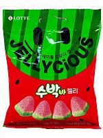 Мармелад жевательный "JELLYCIOUS WATERMELON" вкус арбуза 56г КОРЕЯ