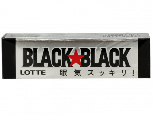 Резинка жевательная "Блэк Блэк" Lotte, 26.1г ЯПОНИЯ