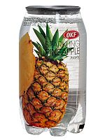Напиток газированный Sparkling Pineapple со вкусом ананаса, OKF, пэт., 350 мл КОРЕЯ