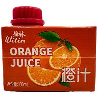 Напиток сокосодержащий BILIN апельсиновый 100мл