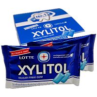 Резинка жевательная Xylitol Fresh Mint "Освежающая мята", Thai Lotte, 11,6г, блистер ТАИЛАНД