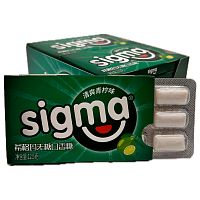 Жевательная резинка без сахара SIGMA со вкусом лайма 12,5г