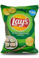 Картофельные чипсы Lay`s со вкусом морских водорослей нори 31 г ВЬЕТНАМ